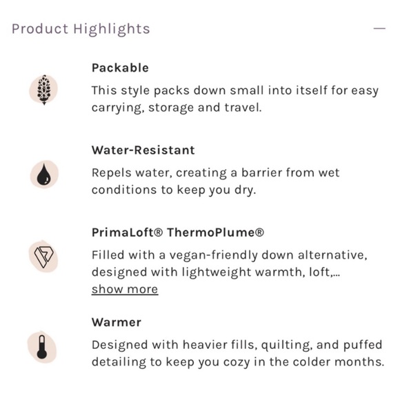 Free People Movement Printed Pippa Packable Puffer Jacket Pink Rose - Picture 8 of 8